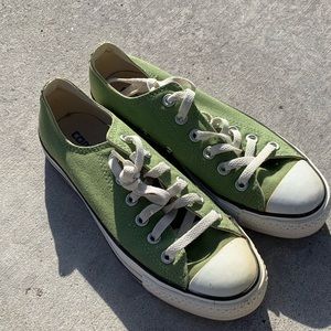 Brand New Olive Green Converse (Authentic)